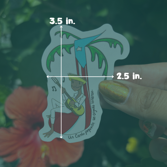 Coqui Jibaro Sticker