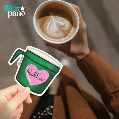 Taza de Cafe o Mantequilla? Sticker