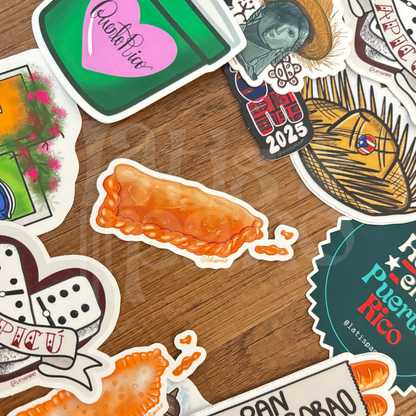 Empanadilla de Puerto Rico Sticker