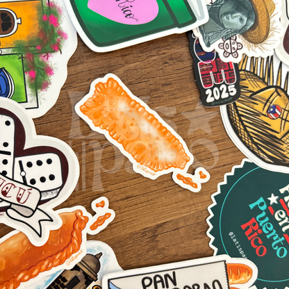 Pastelillo de Puerto Rico Sticker