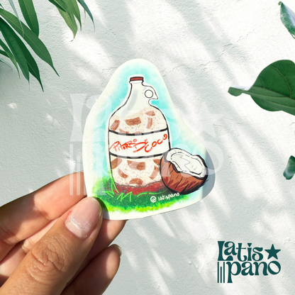 Pitorro de Coco Sticker